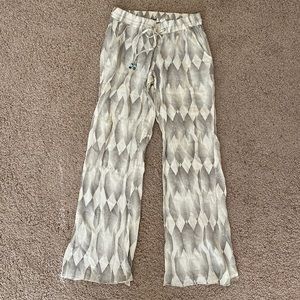 Small Roxy flared beach pants